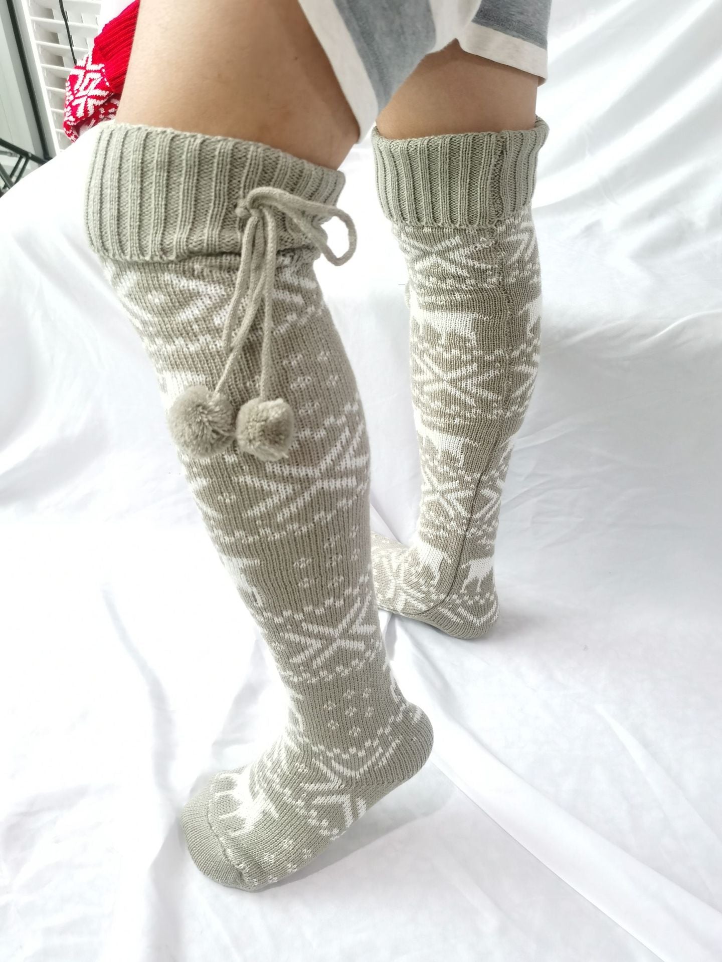 Gabrielle - Μοντέρνες, άνετες χριστουγεννιάτικες κάλτσες για γυναίκες
