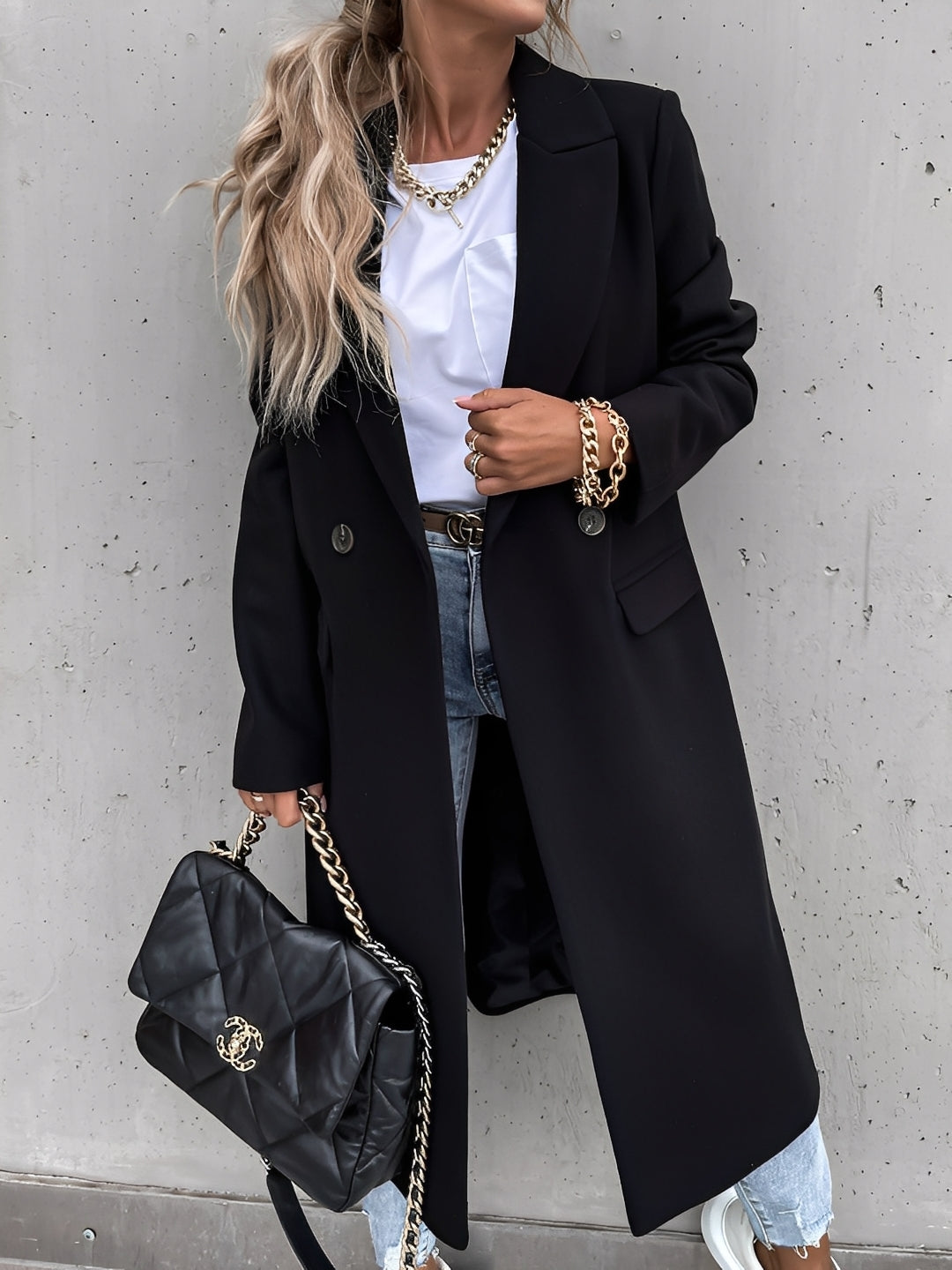 Moriah - Κομψό και ζεστό μάλλινο παλτό για γυναίκες