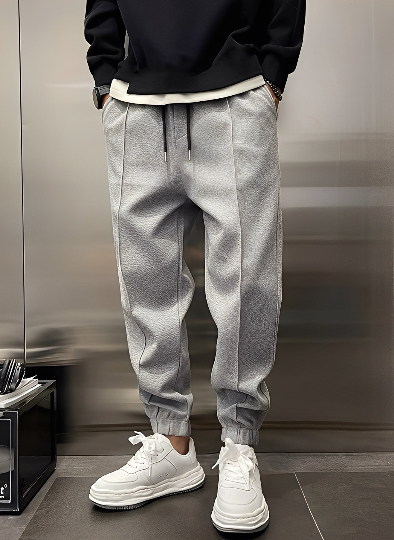 Philip - Χαλαρό, φαρδύ, πλατύ παντελόνι για άνδρες