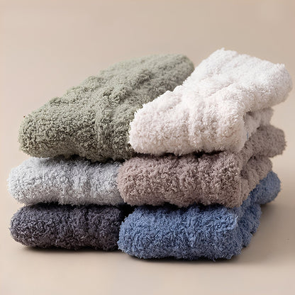 Neely - Unisex κάλτσες από ζεστό fleece βελούδο