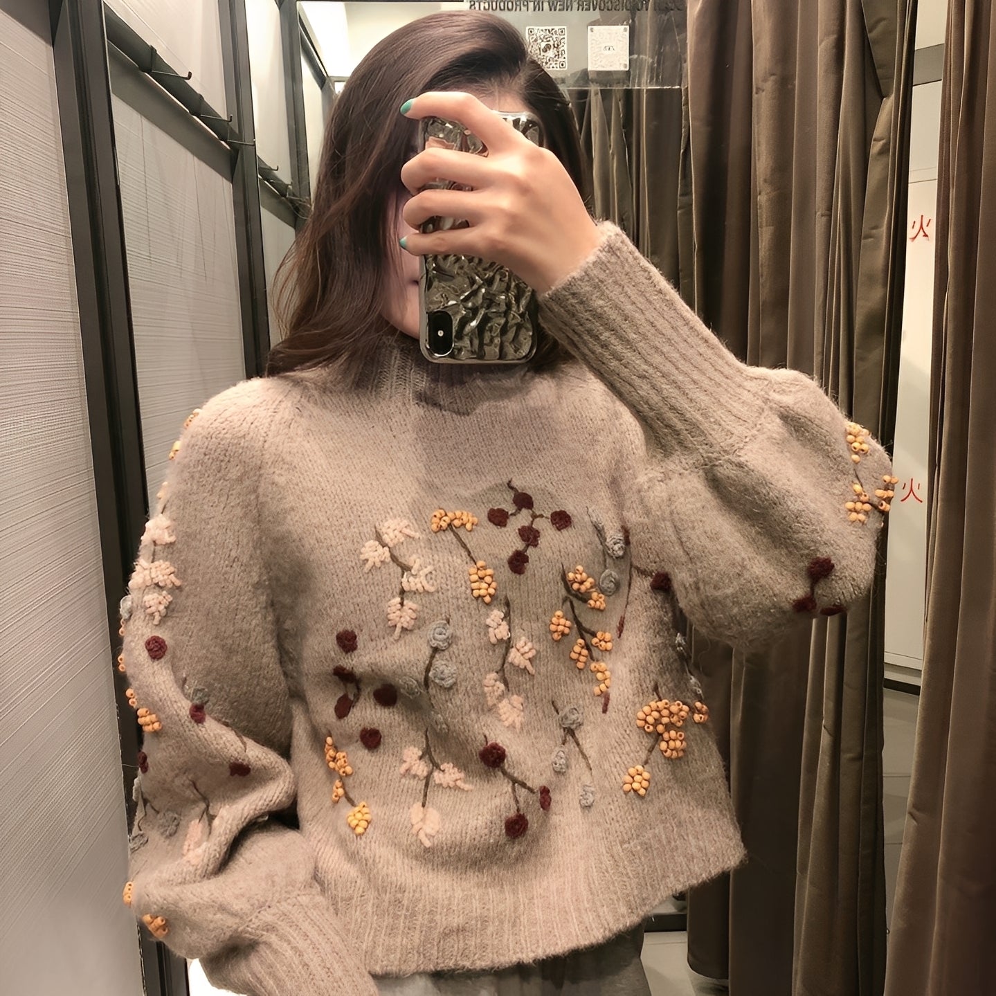 Delicia - Κομψό πλεκτό πουλόβερ για γυναίκες