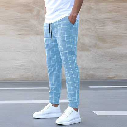 Raynard - Άνετο Καρό Παντελόνι για Άνδρες