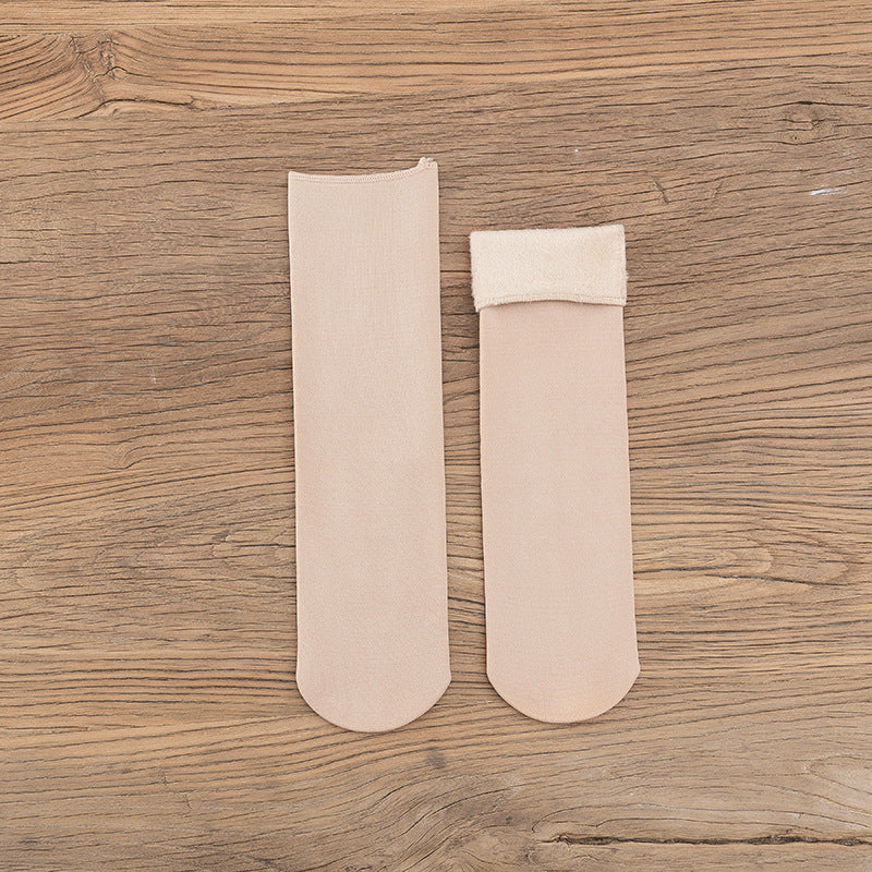 Gloria - Ζεστές Βελούδινες Γυναικείες Κάλτσες για Χιόνι