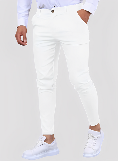 Reynard - Κοστούμι, ελαστικό στενό παντελόνι για άνδρες