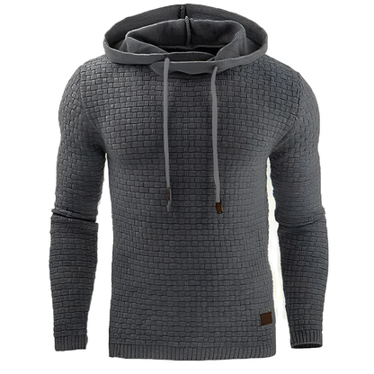 Karson - Καθημερινό Slim-Fit Αθλητικό Hoodie για Άνδρες