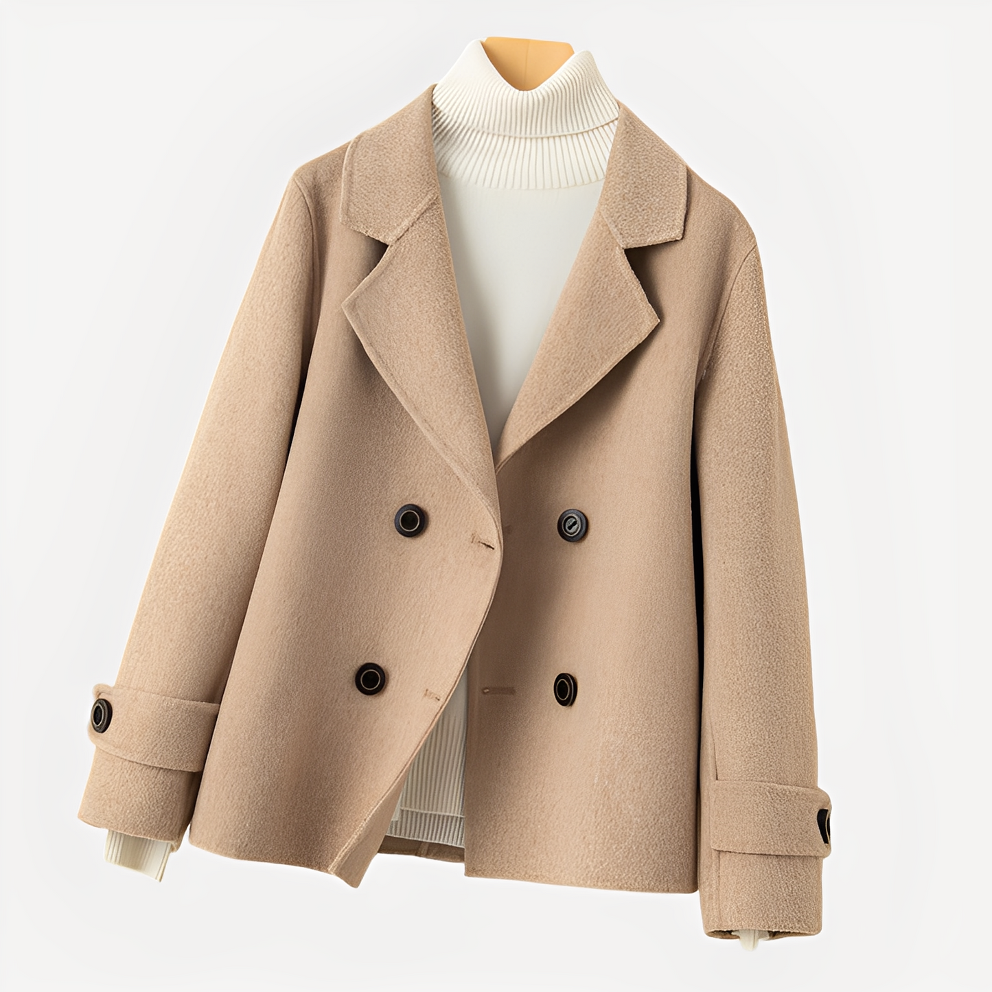 Sofia - Κομψό κοντό σακάκι κασμίρ για γυναίκες