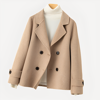 Sofia - Κομψό κοντό σακάκι κασμίρ για γυναίκες