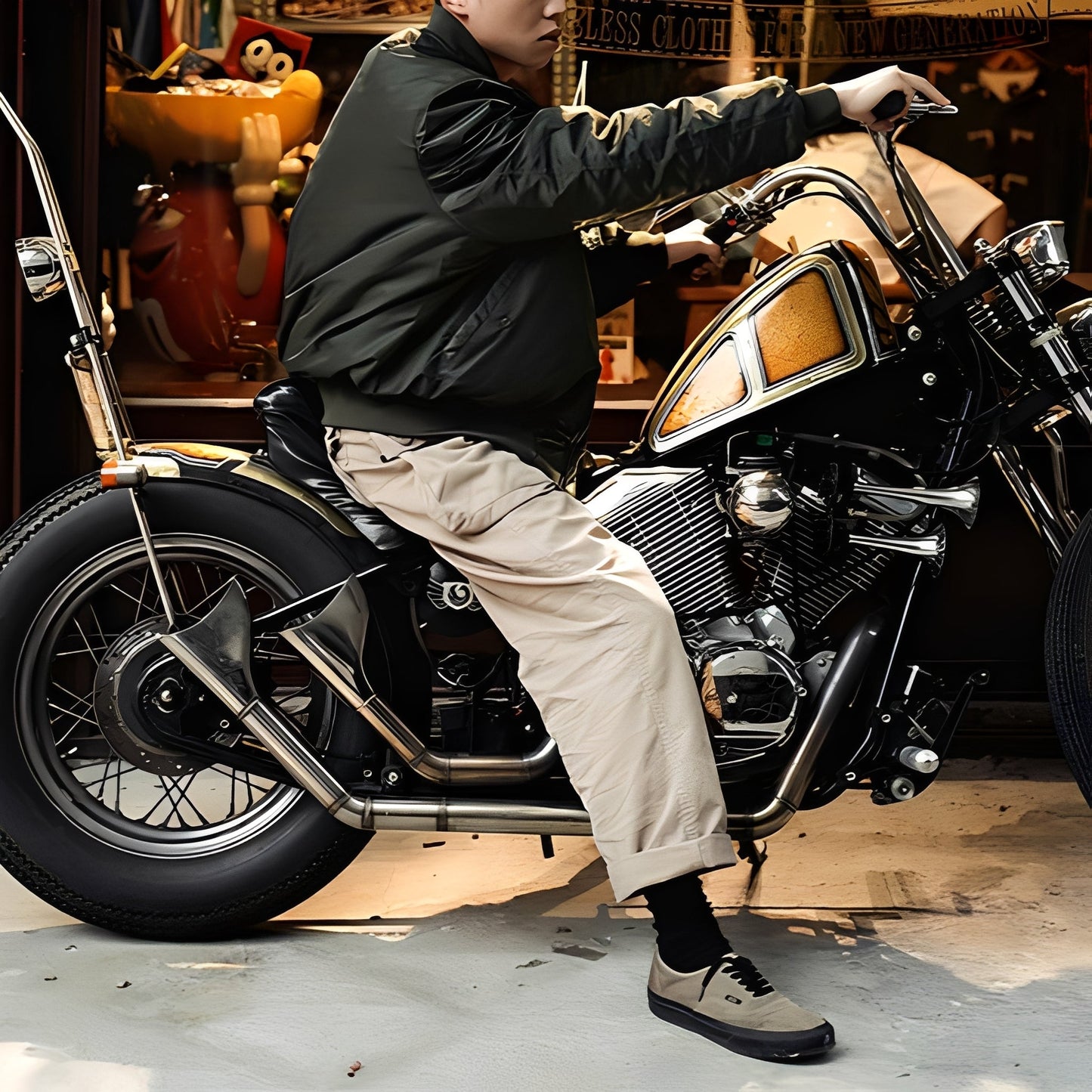 Braxton - Στιλάτο, ελαφρύ μπόμπερ τζάκετ για άνδρες