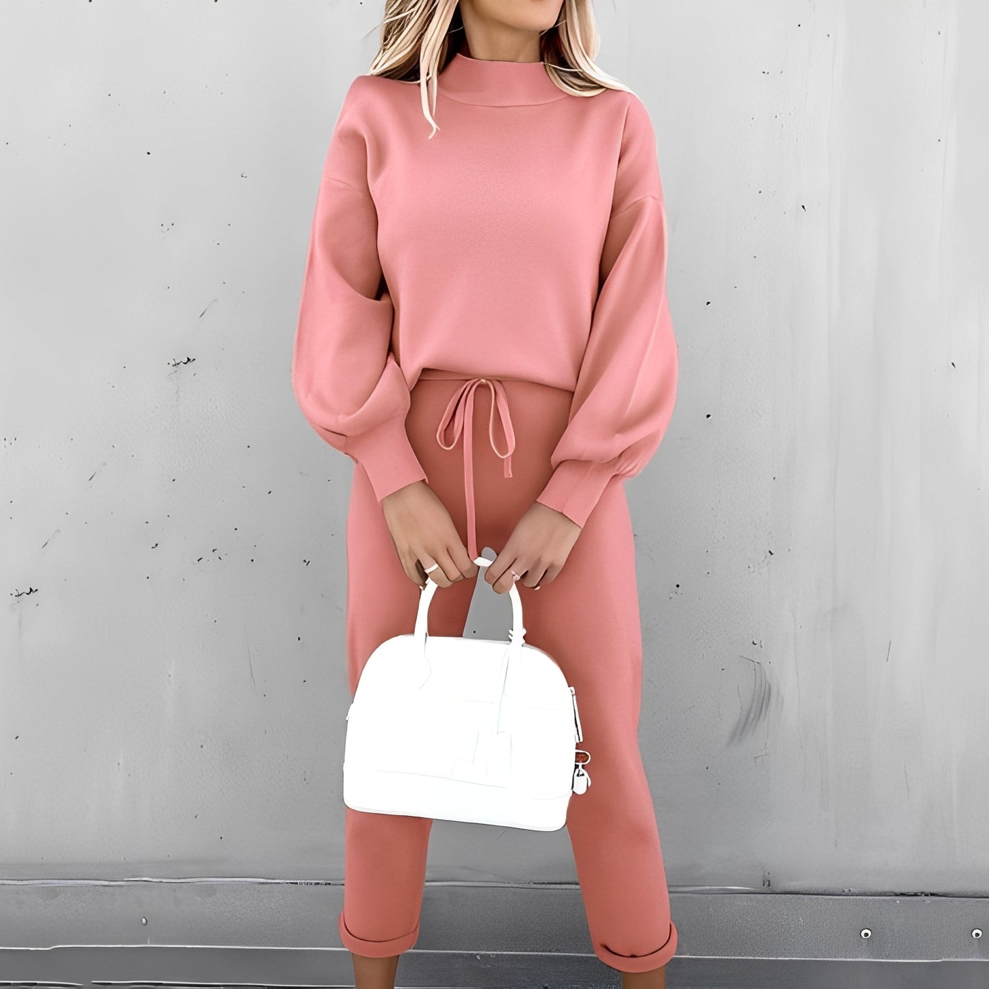 Quincey - Χαλαρό, απαλό σύνολο φόρμας για γυναίκες