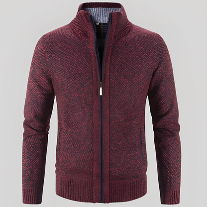 Kelvin - Απλή Ζακέτα με Φερμουάρ για Άνδρες