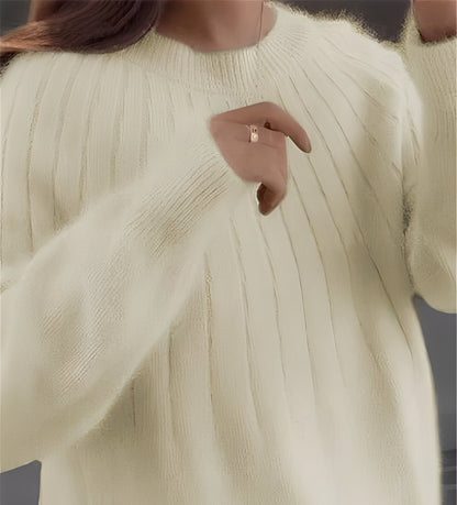 Josslyn - Κομψό, άνετο κασμιρένιο πουλόβερ για γυναίκες