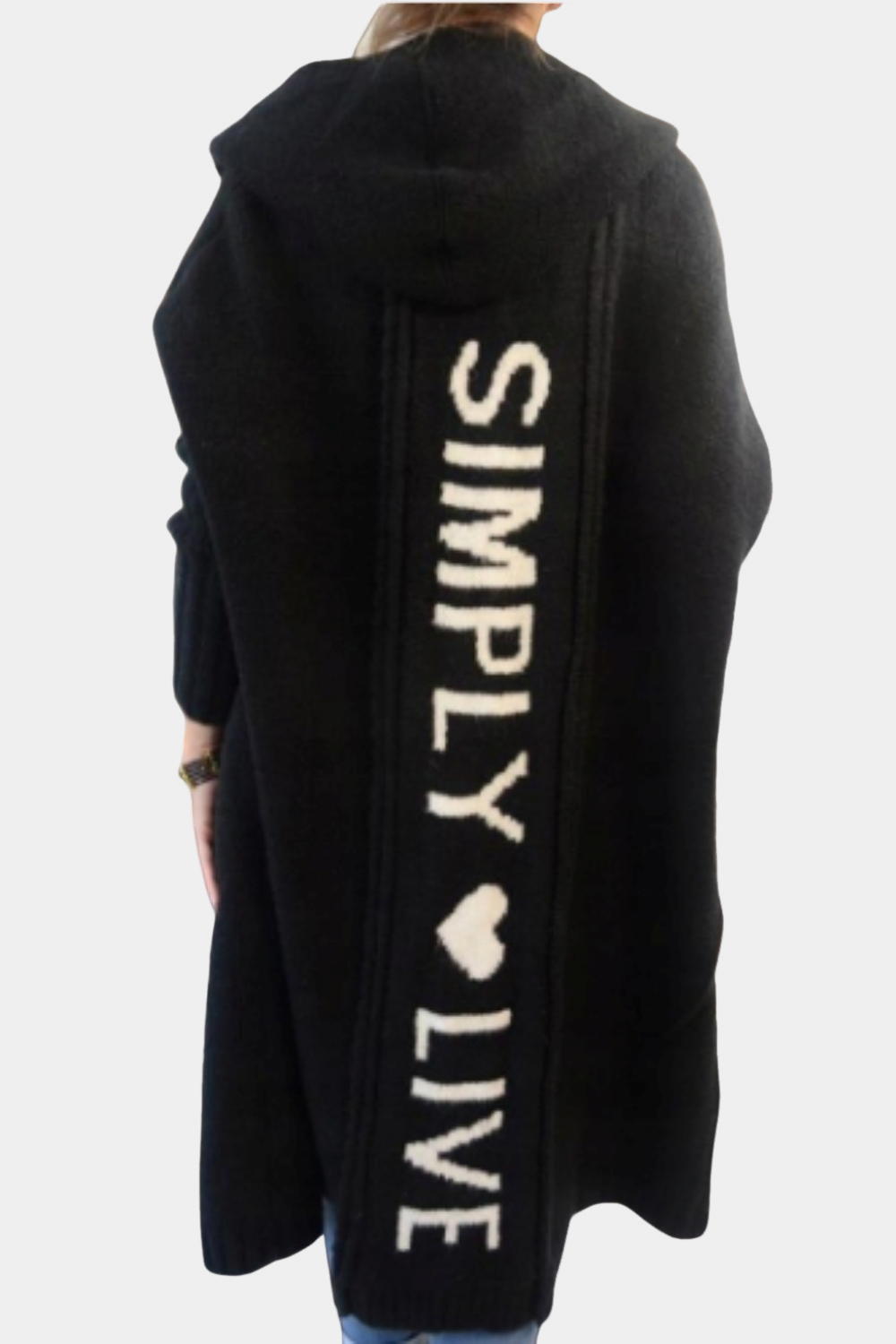 Melyssa - Άνετο, χαρούμενο μακρύ πλεκτό για γυναίκες