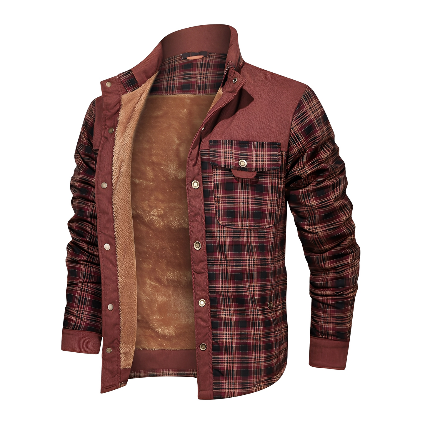 Harmon - Μοντέρνα καρό ζακέτα για άνδρες