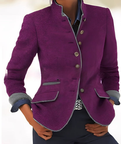 Kaelyn - Μοντέρνο Γυναικείο Μπουφάν Αναψυχής με Τσέπες