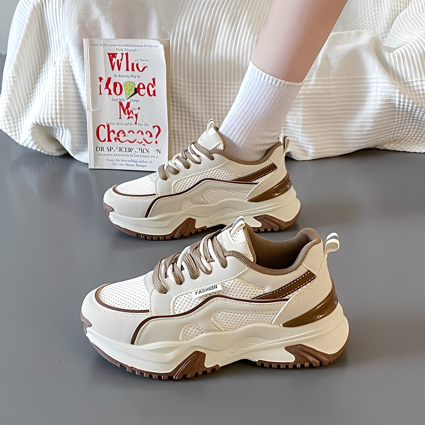 Sophie - Μοντέρνα γυναικεία αθλητικά παπούτσια με χοντρή σόλα