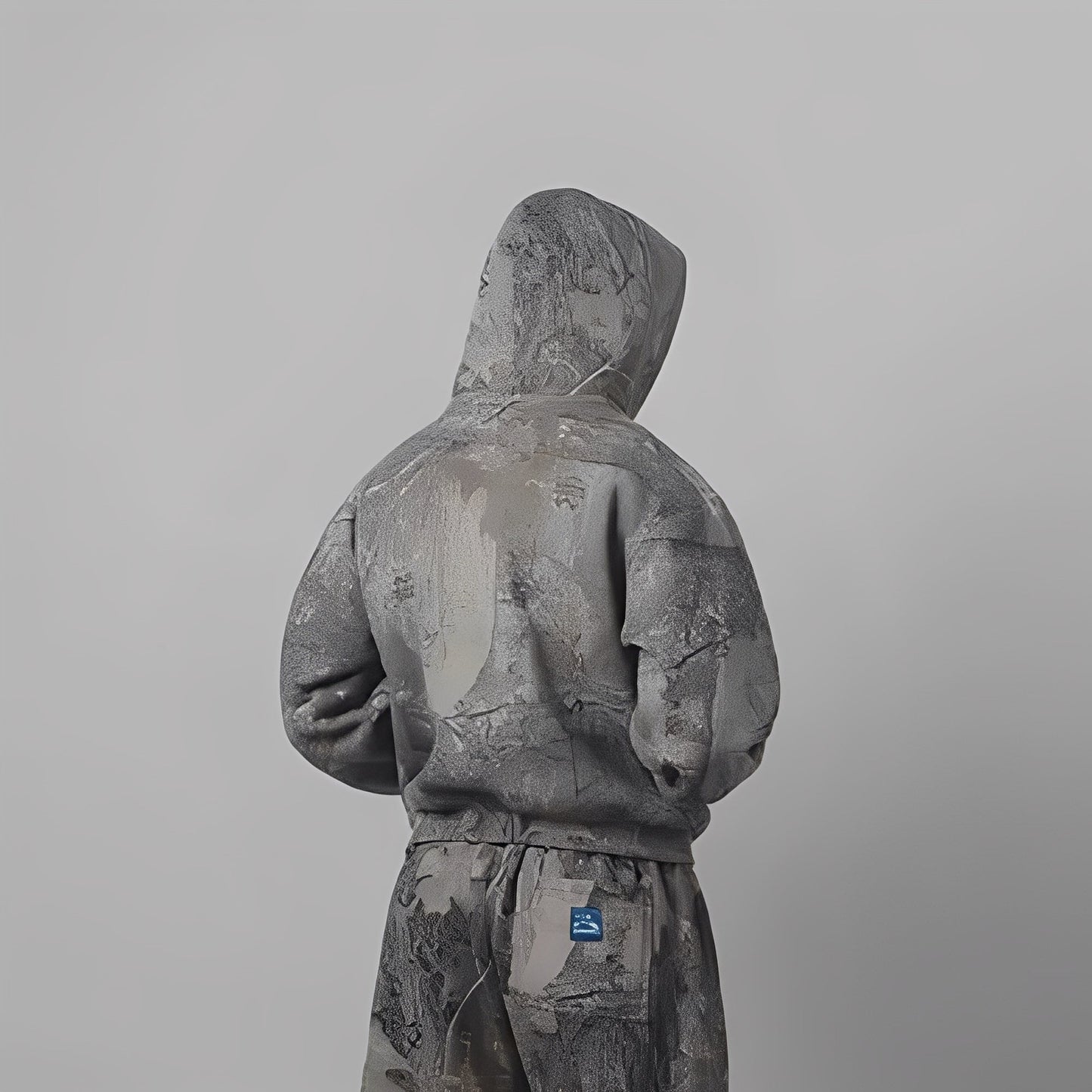 Anya - Χαλαρό Hoodie Άνεσης Καμουφλάζ