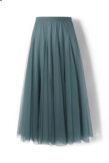 Maleah – Πλισέ μίντι φούστα από δίχτυ