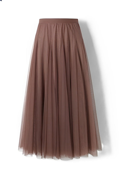 Maleah – Πλισέ μίντι φούστα από δίχτυ