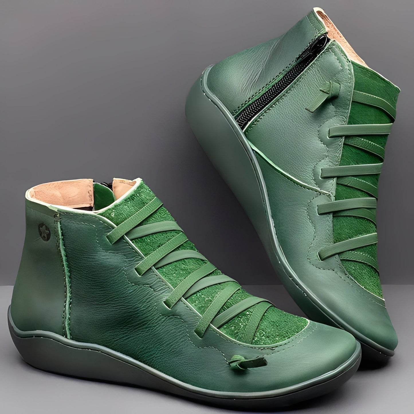 Emma - Άνετα και Αναπαυτικά Γυναικεία Δερμάτινα Παπούτσια