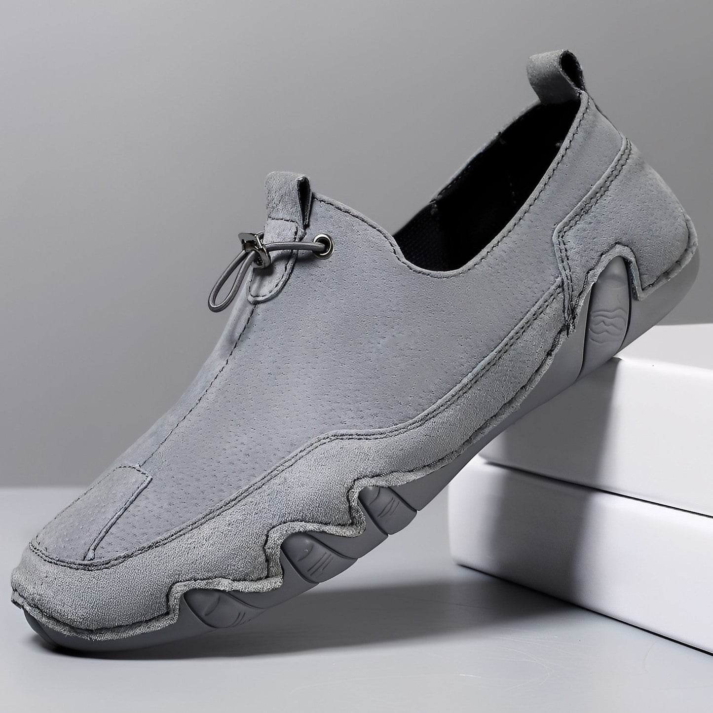 Everard - Κομψά, άνετα δερμάτινα slippers για άνδρες