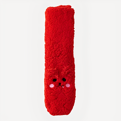 Judith - Κομψές Χειμερινές Βελούδινες Καλτσώδες για Γυναίκες