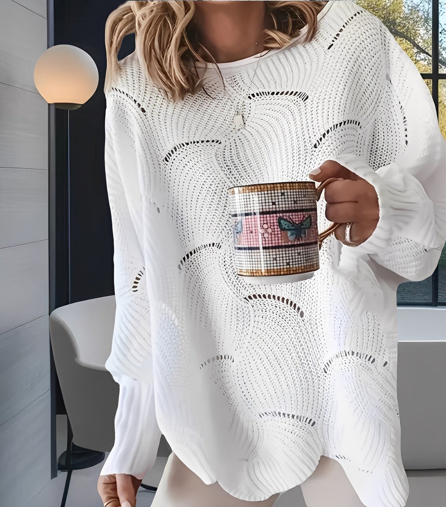 Kassandra - Στιλάτο, κομψό γυναικείο πουλόβερ