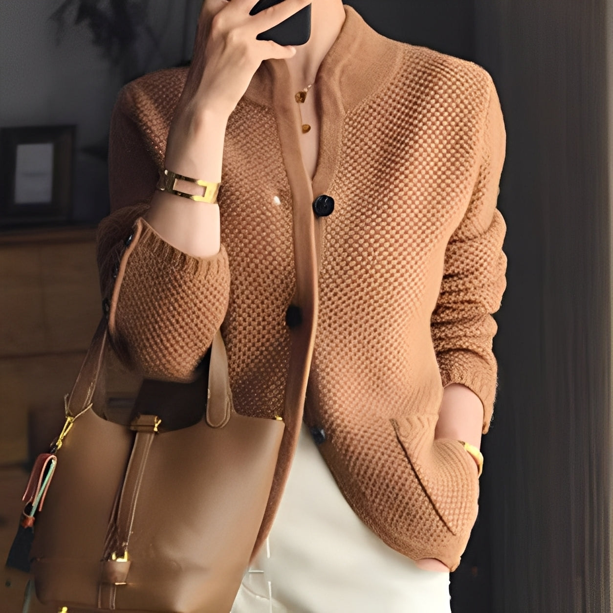 Madlyn - Ελαφρύ γυναικείο μάλλινο πουλόβερ