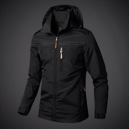 Finnegan - Ανδρική Καθημερινή Ζακέτα με Κουκούλα για Εξωτερικό Χώρο