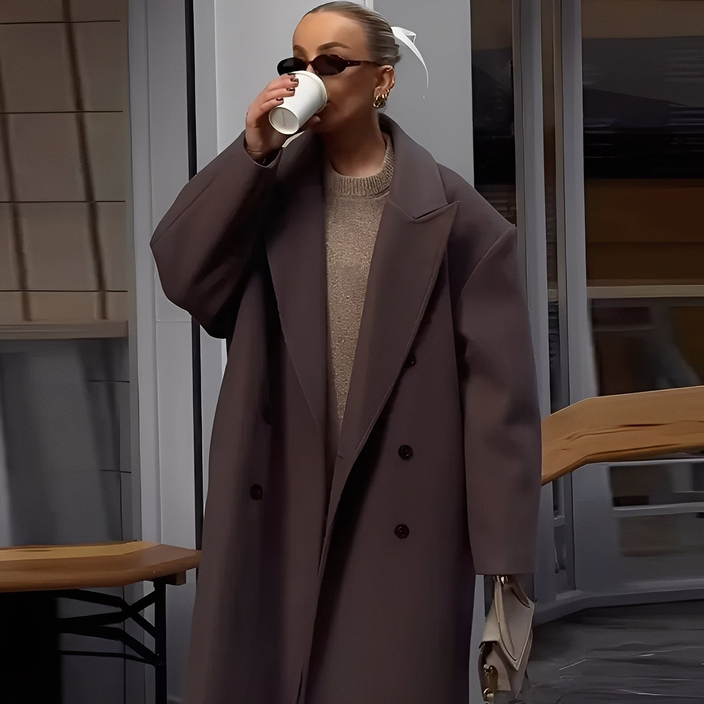 Kaelea - Στυλάτο, βολικό αντιανεμικό για γυναίκες