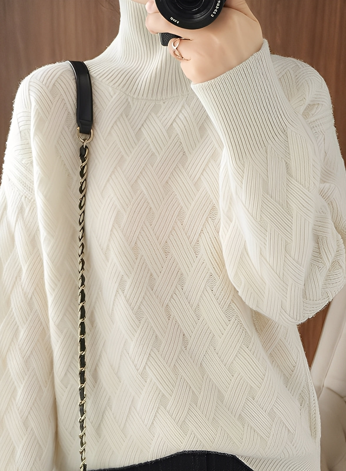 Ryanne - Άνετο κασμιρένιο ζιβάγκο για γυναίκες