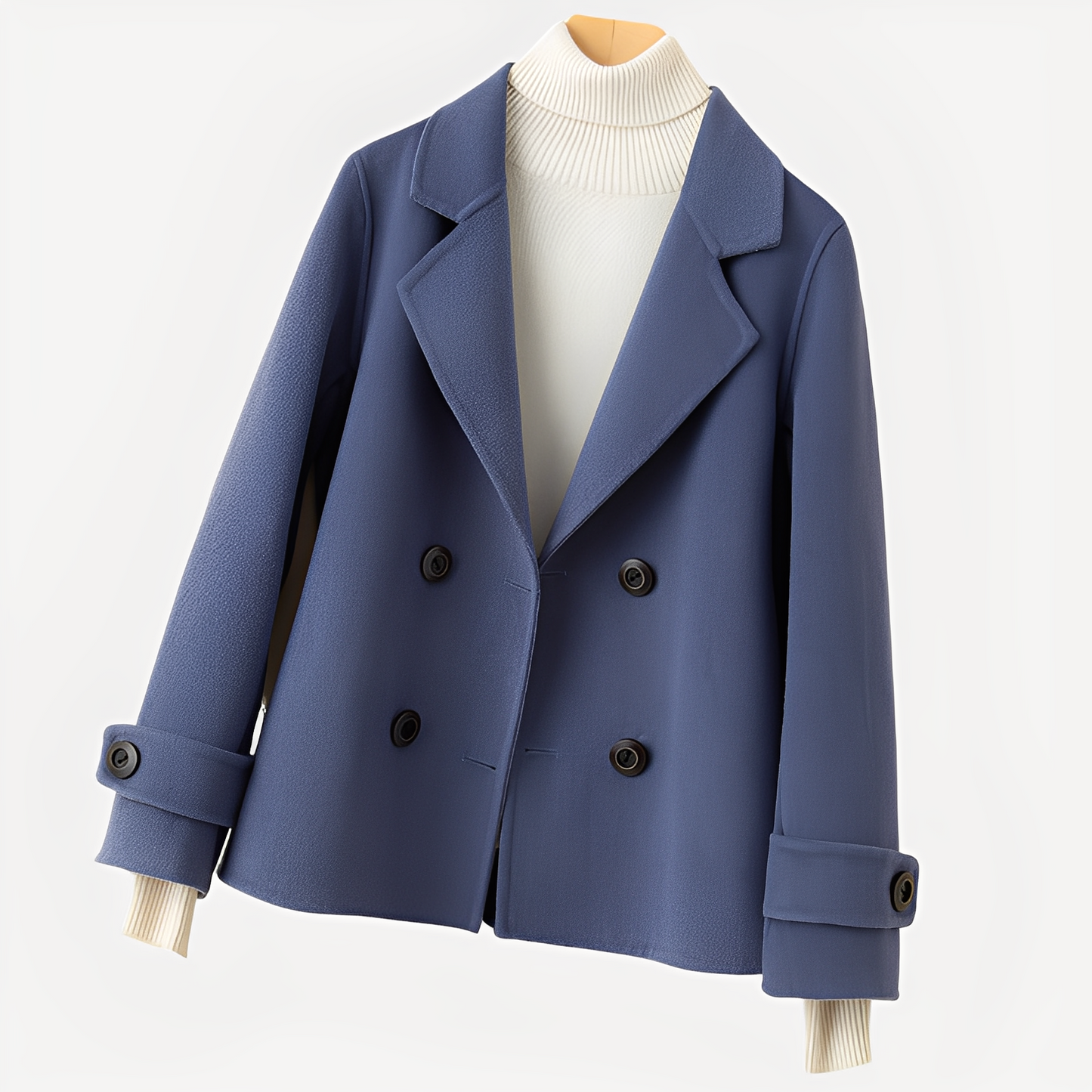 Sofia - Κομψό κοντό σακάκι κασμίρ για γυναίκες