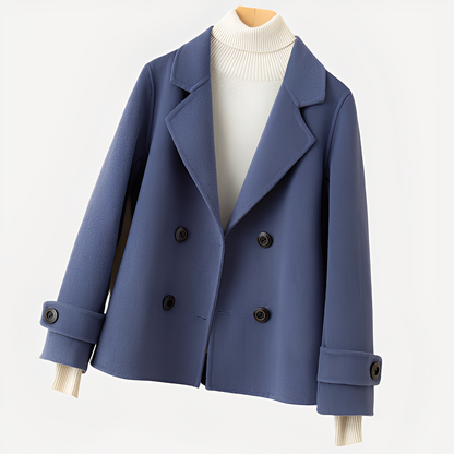 Sofia - Κομψό κοντό σακάκι κασμίρ για γυναίκες