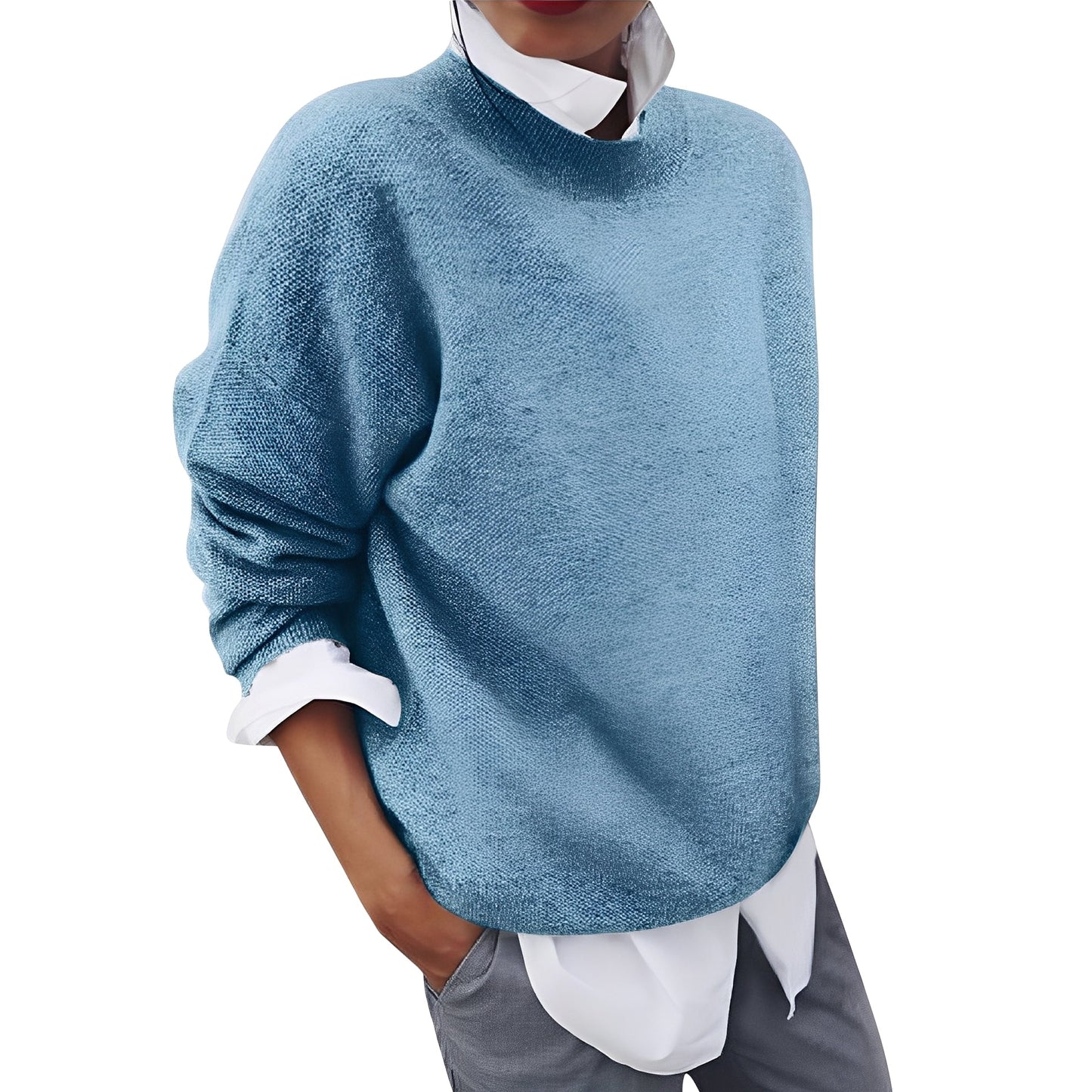 Elianna - Άνετο, χαλαρό πουλόβερ για γυναίκες