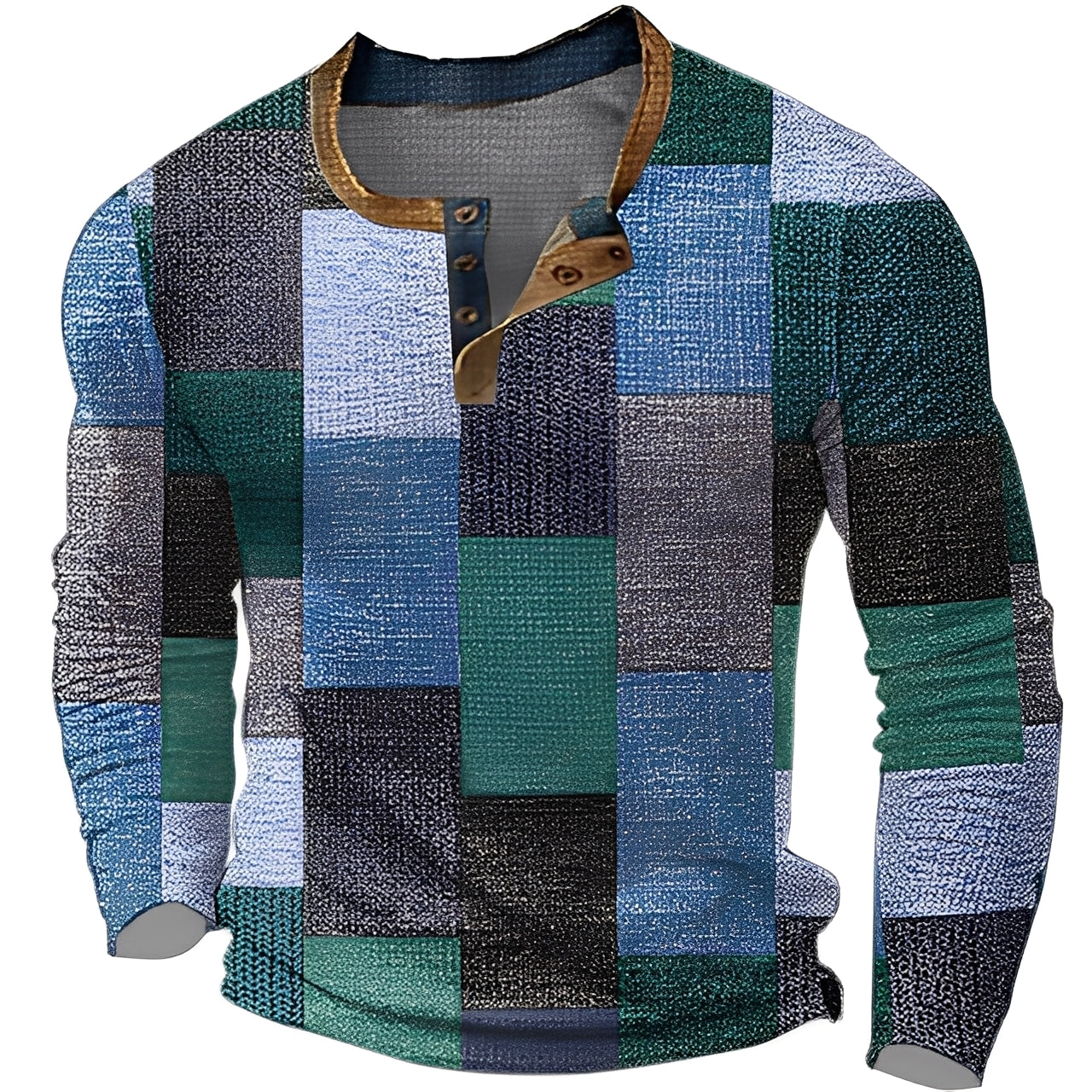 Brennan - Καθημερινό πουκάμισο με μακριά μανίκια για άνδρες