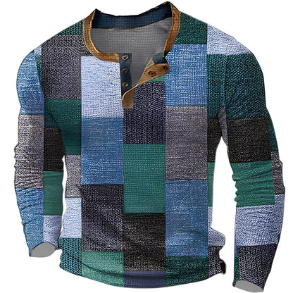 Brennan - Καθημερινό πουκάμισο με μακριά μανίκια για άνδρες