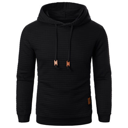 Damian - Άνετο, θερμό Slim-Fit Hoodie για άνδρες