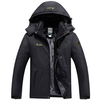 Heather - Μοντέρνα, με φλις επένδυση χειμερινή ζακέτα για γυναίκες