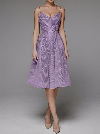 Anabelle - Κομψό, χωρίς μανίκια φόρεμα με λεπτούς ιμάντες για γυναίκες