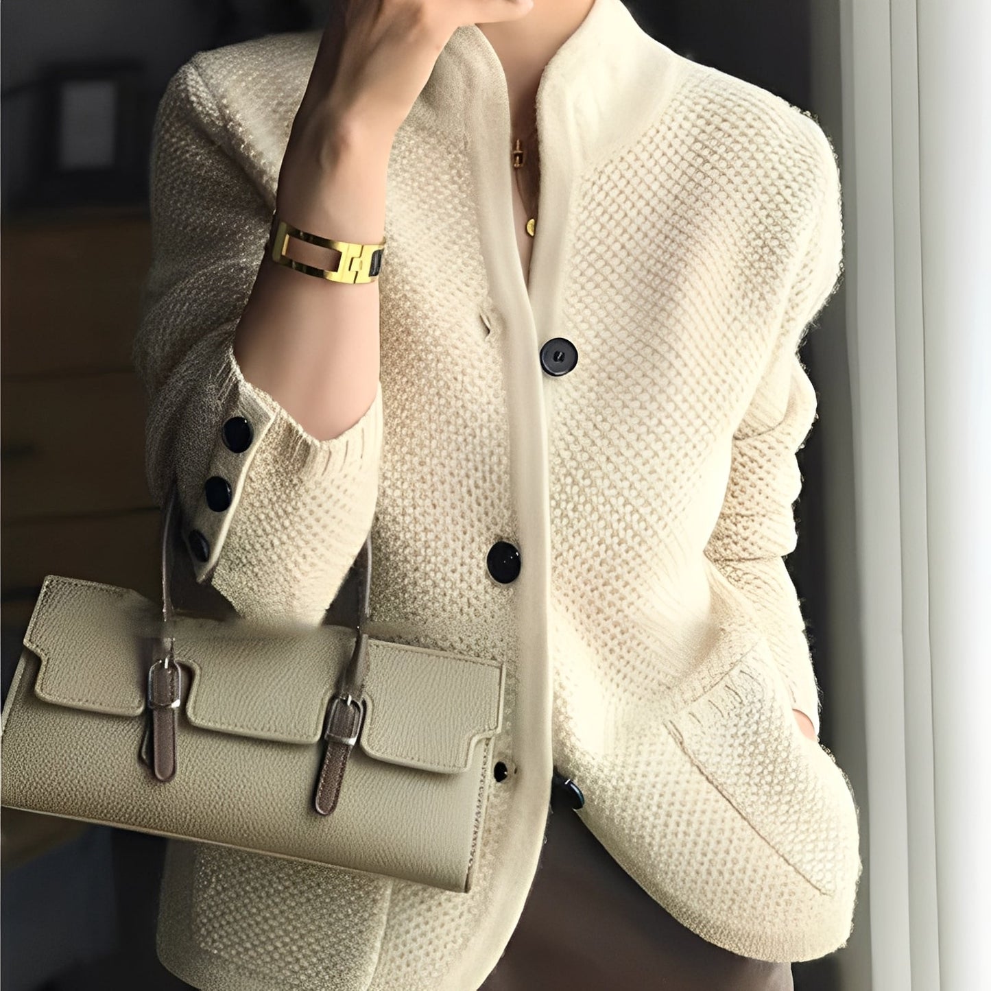 Madlyn - Ελαφρύ γυναικείο μάλλινο πουλόβερ