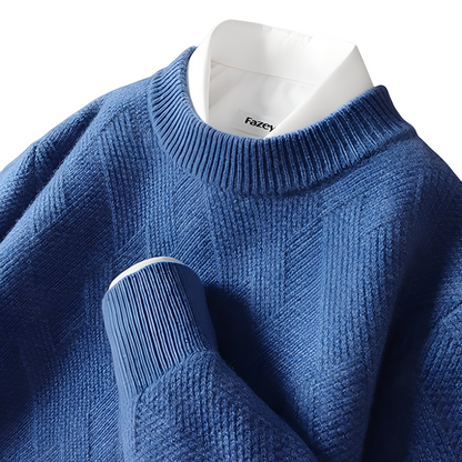 Winfred - Κομψό, άνετο κασμιρένιο πουλόβερ για άνδρες