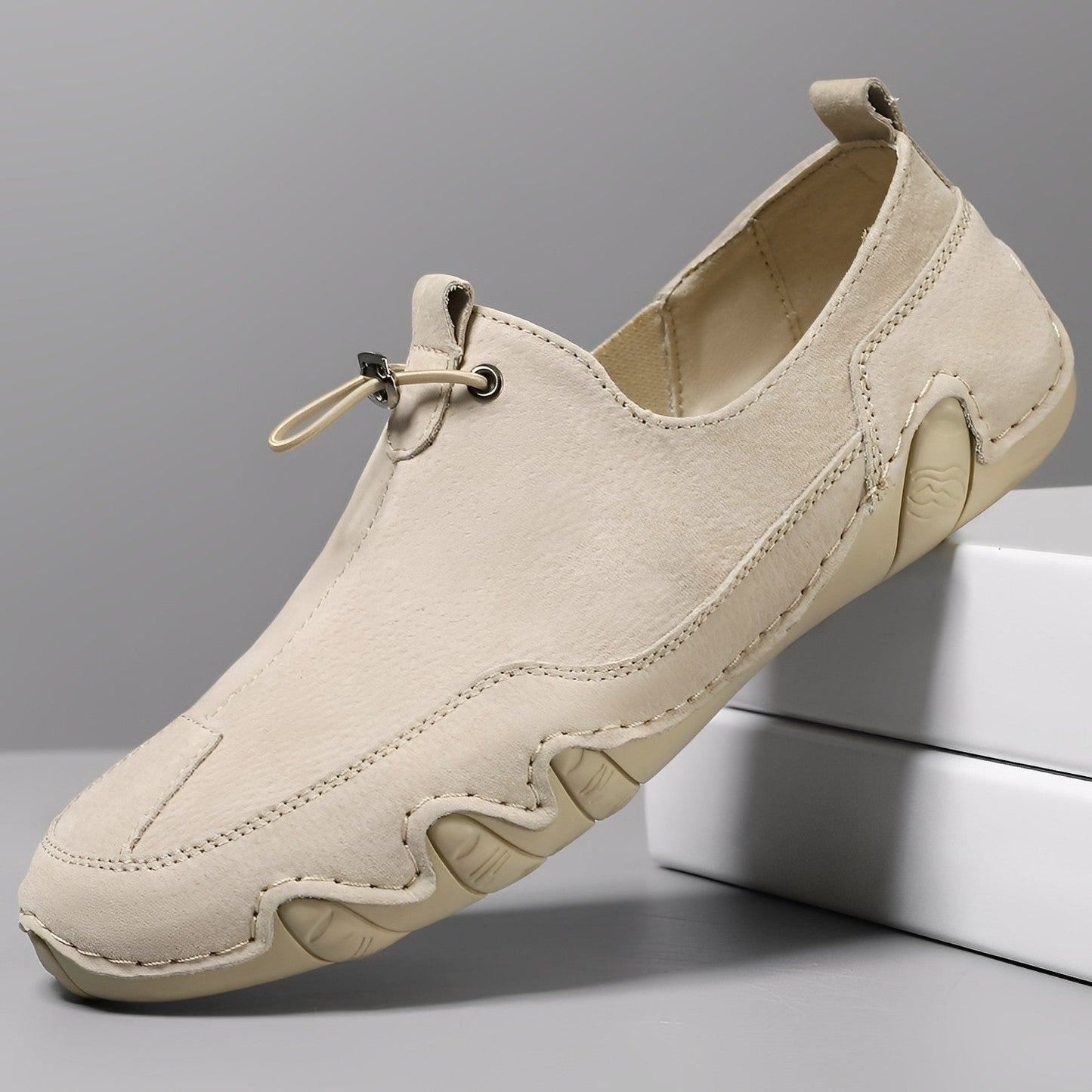 Everard - Κομψά, άνετα δερμάτινα slippers για άνδρες