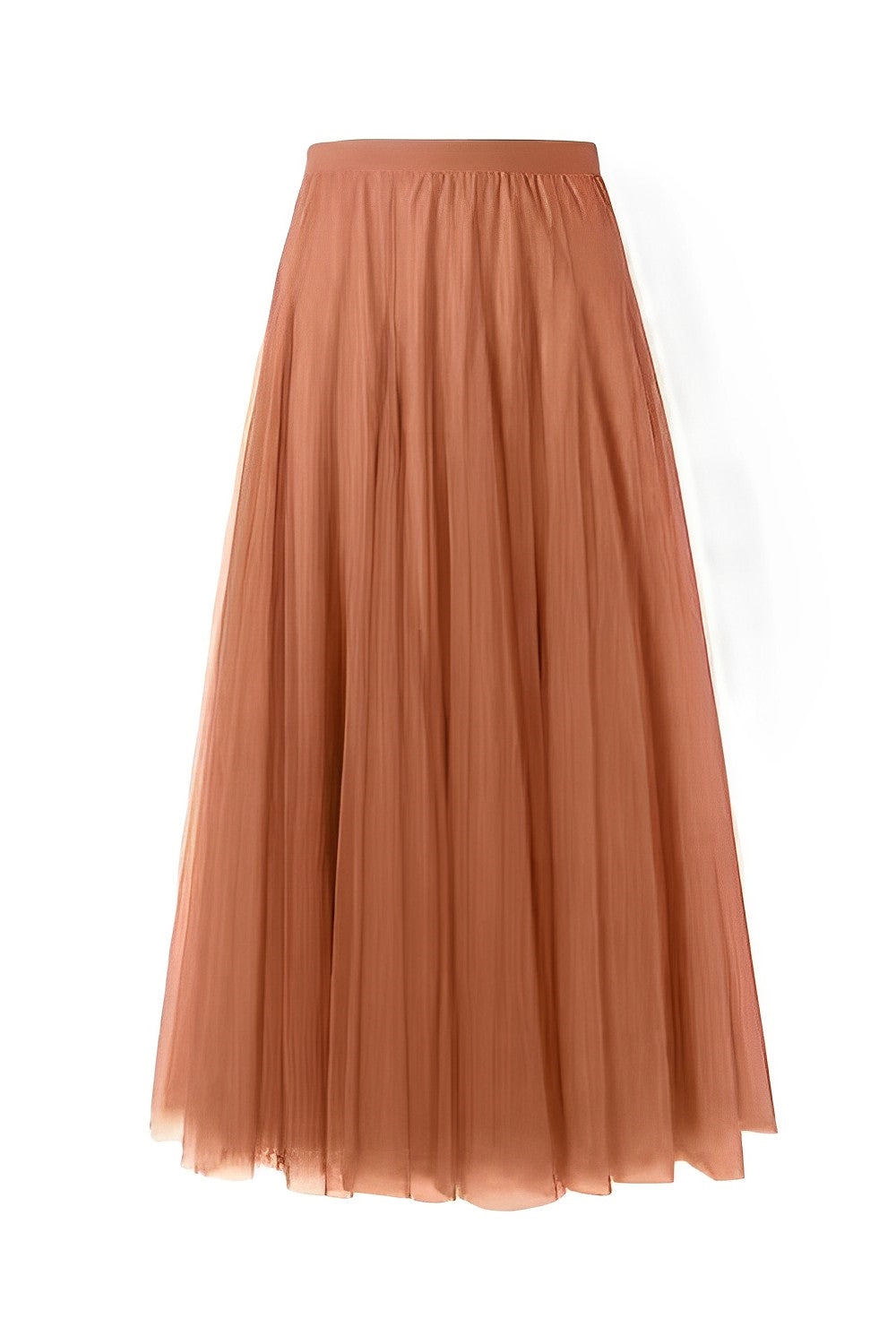 Maleah – Πλισέ μίντι φούστα από δίχτυ