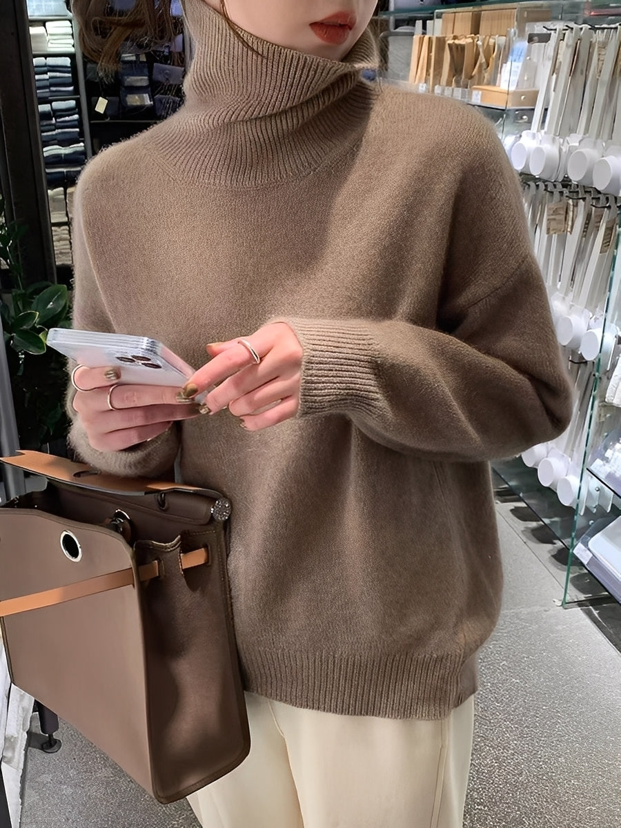 Adrienne - Κομψό, χαλαρό κασμιρένιο ζιβάγκο