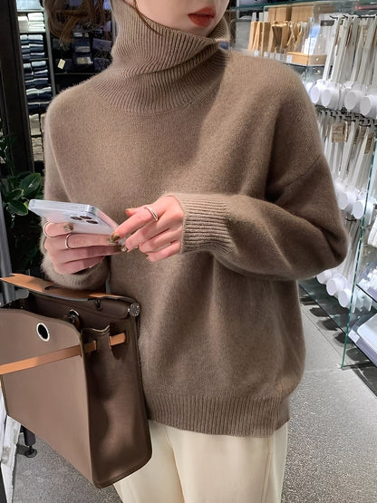 Adrienne - Κομψό, χαλαρό κασμιρένιο ζιβάγκο