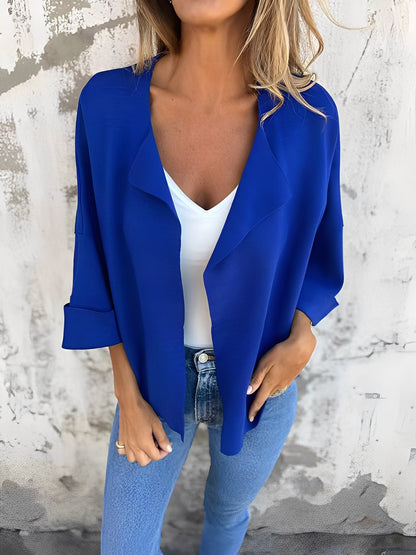 Angelle - Κομψό, ανάλαφρο γυναικείο σακάκι από σουέτ