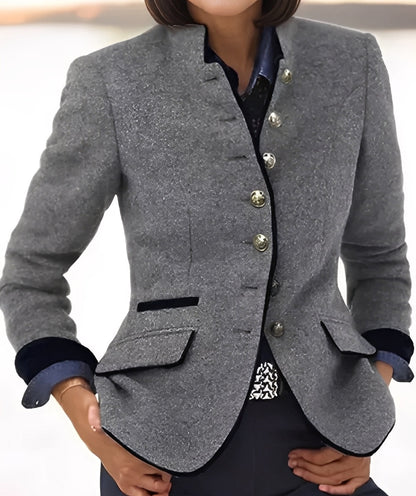 Kaelyn - Μοντέρνο Γυναικείο Μπουφάν Αναψυχής με Τσέπες