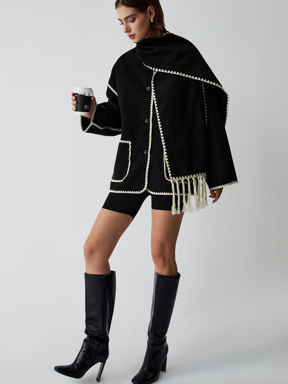 Elodie – Μπουφάν με Σα scarf