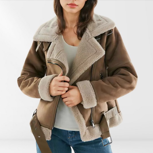 Madeleine – Sherpa Bomberjacke για Γυναίκες