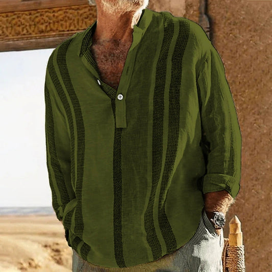 Yano – Vintage Λινό Πουκάμισο