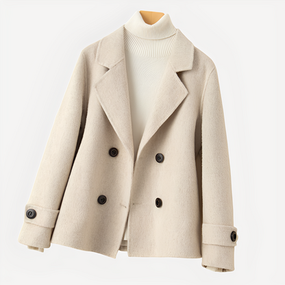 Sofia - Κομψό κοντό σακάκι κασμίρ για γυναίκες